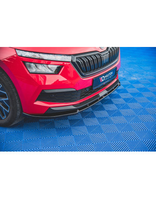 SPLITTER ANTERIORE V.2 Skoda Kamiq Mk1 (Cod. M-SK-KM-1-FD2G)