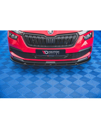 SPLITTER ANTERIORE V.2 Skoda Kamiq Mk1 (Cod. M-SK-KM-1-FD2G)