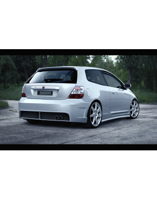 Paraurti posteriore Honda CIVIC HATCHBACK 01-06 (Cod. S-HCHB-01R-03)