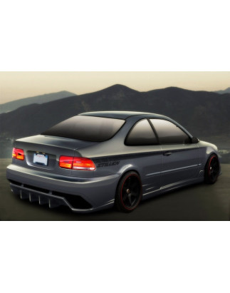 Paraurti posteriore Honda CIVIC COUPE 95-99 (Cod. S-HCC-95R-6-C)