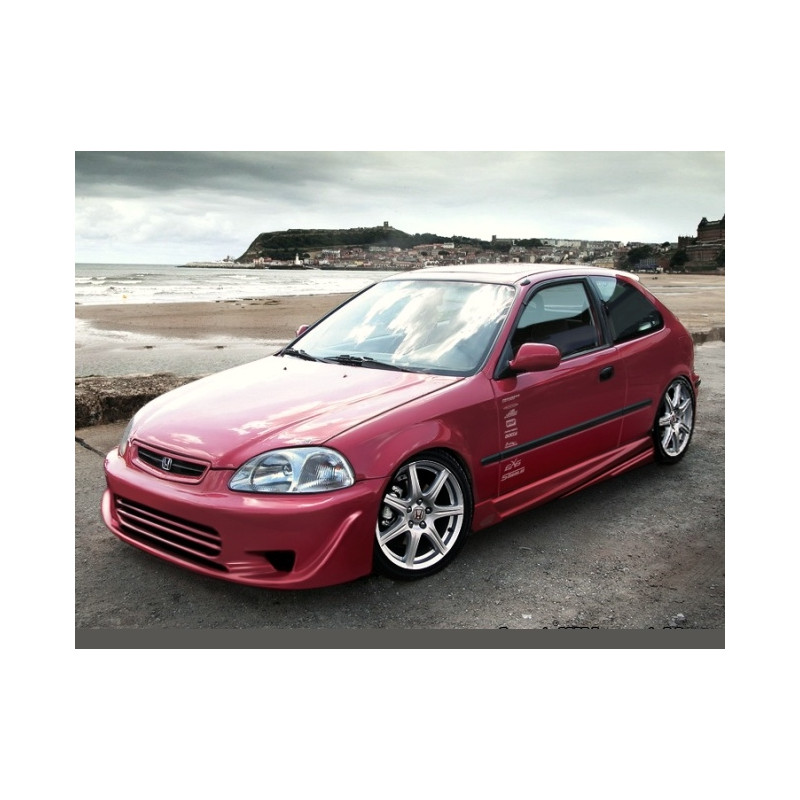 Minigonne laterali Honda CIVIC HATCHBACK 95-99 (Cod. S-SSHONCIV96-1)