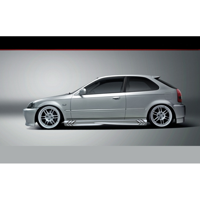 Minigonne laterali Honda CIVIC HATCHBACK 95-99 (Cod. S-SSHONCIV96-3)