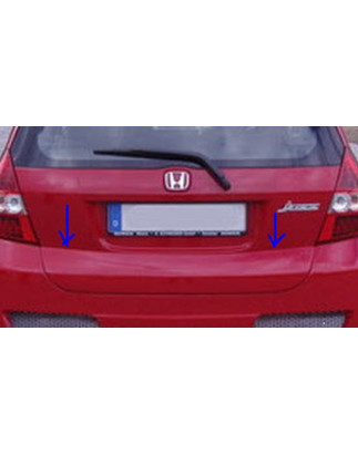 Supporto targa Honda JAZZ (Cod. S-HJ-SP-2-C)