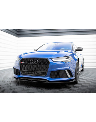 SPLITTER ANTERIORE V.4 Audi RS6 C7 / C7 Facelift (Cod. M-AU-RS6-C7-FD4G)