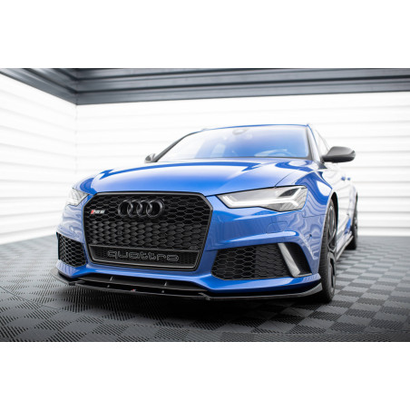 SPLITTER ANTERIORE V.4 Audi RS6 C7 / C7 Facelift (Cod. M-AU-RS6-C7-FD4G)