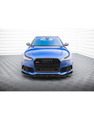 SPLITTER ANTERIORE V.4 Audi RS6 C7 / C7 Facelift (Cod. M-AU-RS6-C7-FD4G)