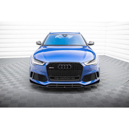 SPLITTER ANTERIORE V.4 Audi RS6 C7 / C7 Facelift (Cod. M-AU-RS6-C7-FD4G)