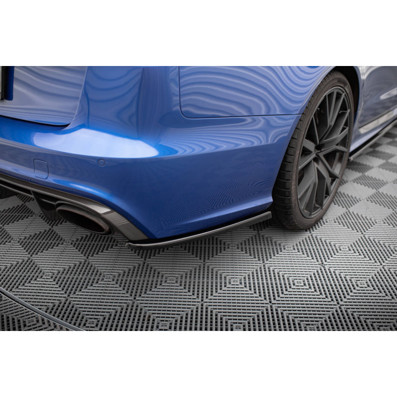 Splitters posteriori laterali V.2 Audi RS6 C7 / C7 Facelift (Cod. M-AU-RS6-C7-RSD2G)