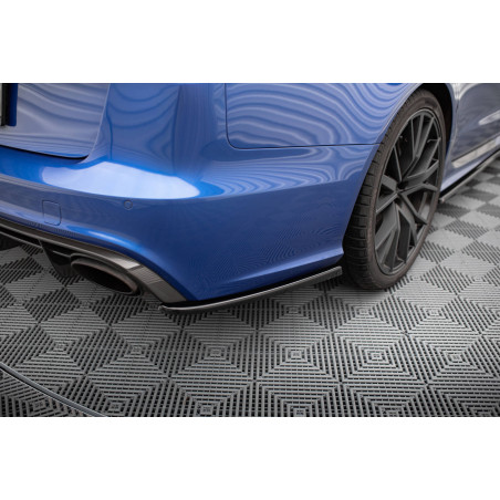 Splitters posteriori laterali V.2 Audi RS6 C7 / C7 Facelift (Cod. M-AU-RS6-C7-RSD2G)