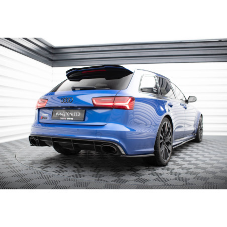 Splitters posteriori laterali V.2 Audi RS6 C7 / C7 Facelift (Cod. M-AU-RS6-C7-RSD2G)