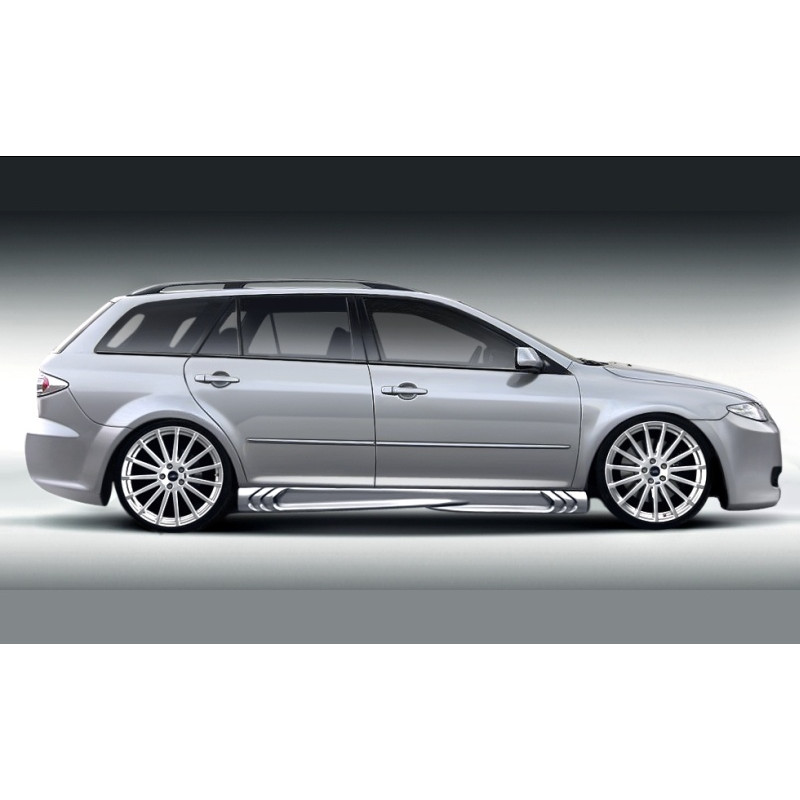 Minigonne laterali Mazda 6 (Cod. S-SSMAZ6-02) Minigonne laterali Mazda 6 (Cod. S-SSMAZ6-02)