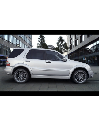 Allargamenti passaruota anteriori e posteriori Mercedes ML W163 (Cod. S-MML163-AE-01)