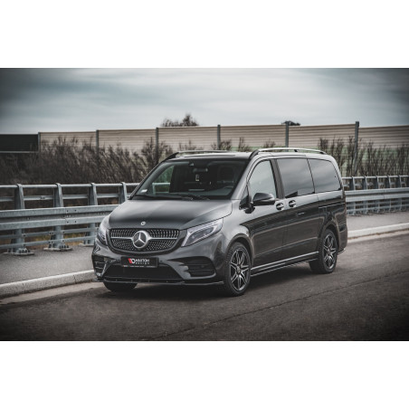SPLITTER ANTERIORE V.1 Mercedes-Benz V-Class AMG-Line W447  (Cod. M-ME-V-447F-AMGLINE-FD1G)