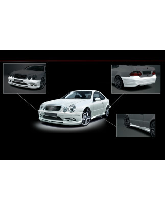 Cofano Mercedes W208 (Cod. S-MW208-H-01)