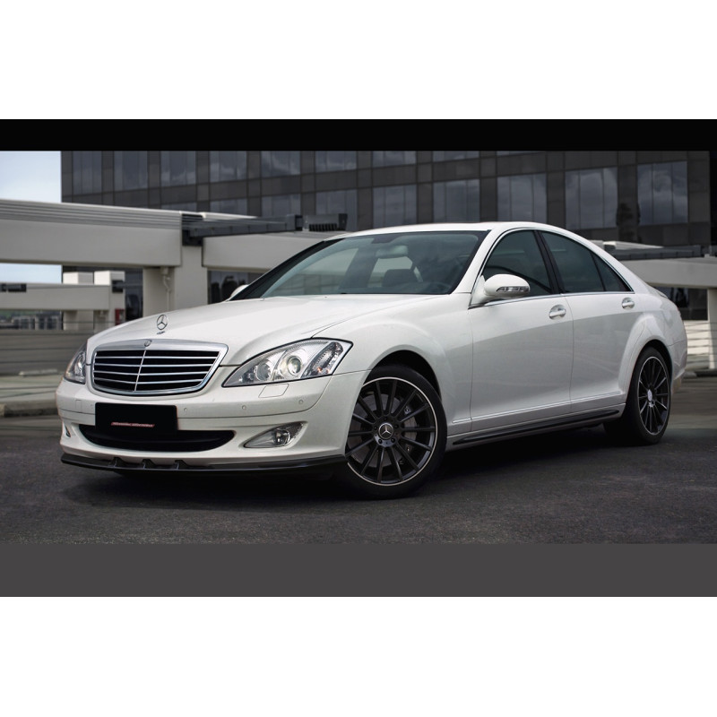 Spoiler sottoparaurti anteriore Mercedes W221 (Cod. S-MW221-FSP-01)