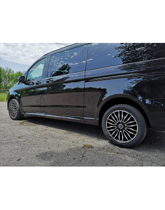 Minigonne laterali lunghe Mercedes W447 (Cod. S-MW447-S-03)