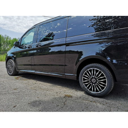 Minigonne laterali lunghe Mercedes W447 (Cod. S-MW447-S-03)