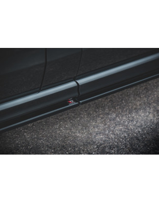 Diffusori minigonne V.1 Mercedes-Benz V-Class Long AMG-Line W447  (Cod. M-ME-V-447F-AMGLINE-SD1A+B+C