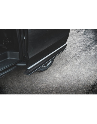 Diffusori minigonne V.1 Mercedes-Benz V-Class Long AMG-Line W447  (Cod. M-ME-V-447F-AMGLINE-SD1A+B+C