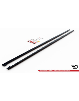 Diffusori minigonne V.1 Mercedes-Benz V-Class Long AMG-Line W447  (Cod. M-ME-V-447F-AMGLINE-SD1A+B+C