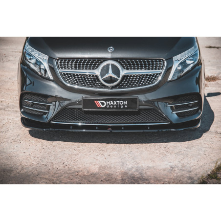 SPLITTER ANTERIORE V.2 Mercedes-Benz V-Class AMG-Line W447  (Cod. M-ME-V-447F-AMGLINE-FD2G)