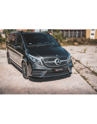 SPLITTER ANTERIORE V.2 Mercedes-Benz V-Class AMG-Line W447  (Cod. M-ME-V-447F-AMGLINE-FD2G)