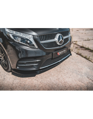 SPLITTER ANTERIORE V.3 Mercedes-Benz V-Class AMG-Line W447  (Cod. M-ME-V-447F-AMGLINE-FD3G)