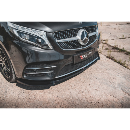 SPLITTER ANTERIORE V.3 Mercedes-Benz V-Class AMG-Line W447  (Cod. M-ME-V-447F-AMGLINE-FD3G)