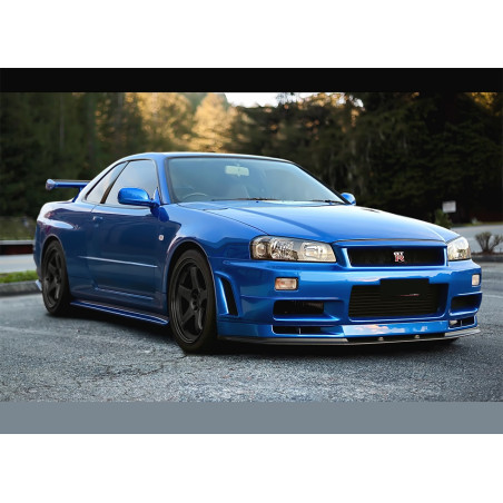 Parafanghi posteriori Nissan SKYLINE R34 GTT (Cod. S-NSK34-RF-01)