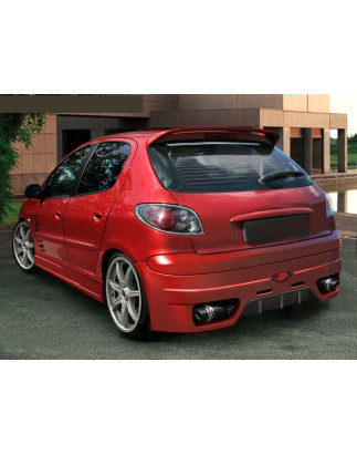 Paraurti posteriore Peugeot 206 (Cod. S-HSTPE206-01)
