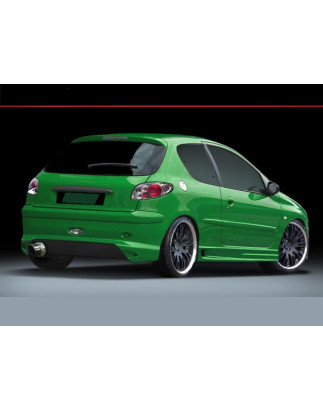 Paraurti posteriore Peugeot 206 (Cod. S-HSTPE206-02)