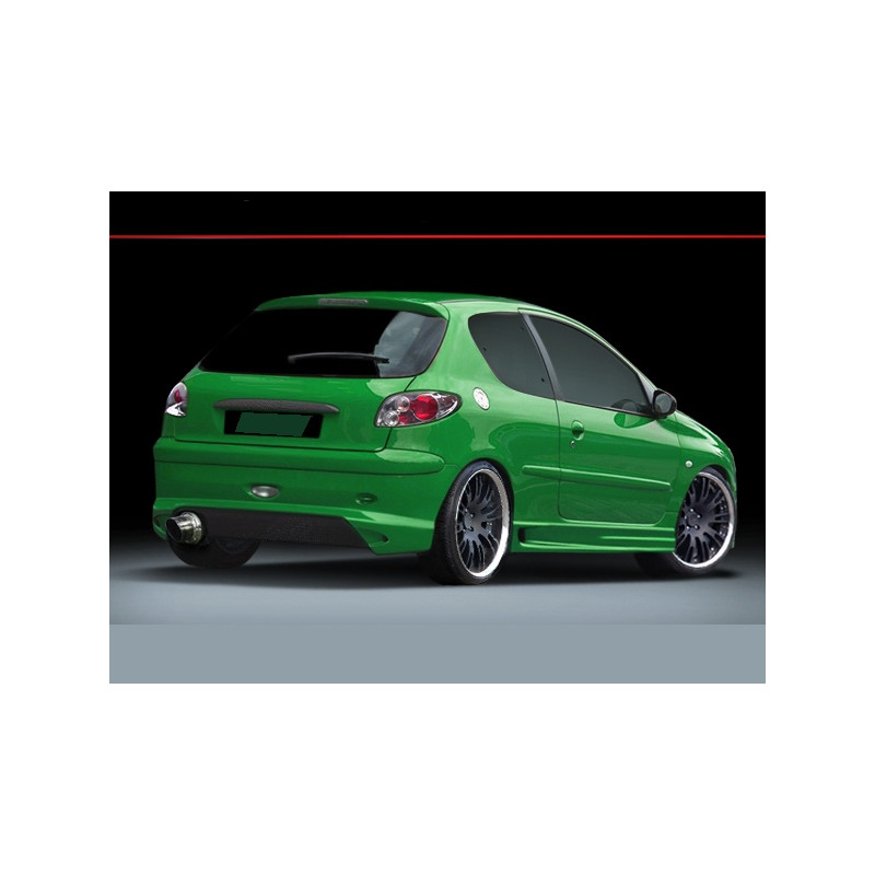 Paraurti posteriore Peugeot 206 (Cod. S-HSTPE206-02)