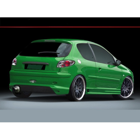 Paraurti posteriore Peugeot 206 (Cod. S-HSTPE206-02)