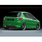 Paraurti posteriore Peugeot 206 (Cod. S-HSTPE206-02)