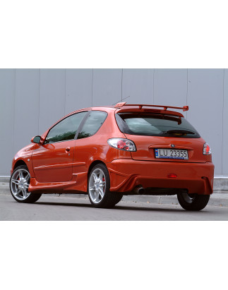 Paraurti posteriore Peugeot 206 (Cod. S-P206-R-01)