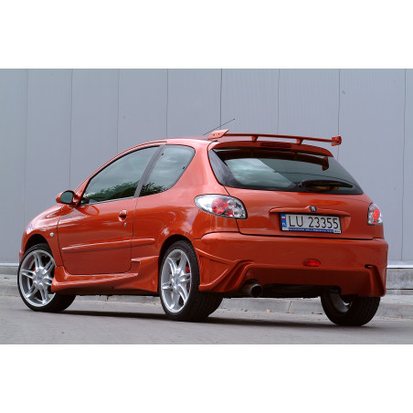 Paraurti posteriore Peugeot 206 (Cod. S-P206-R-01)