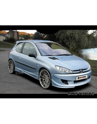 Paraurti anteriore Peugeot 206 (Cod. S-PE206-02)