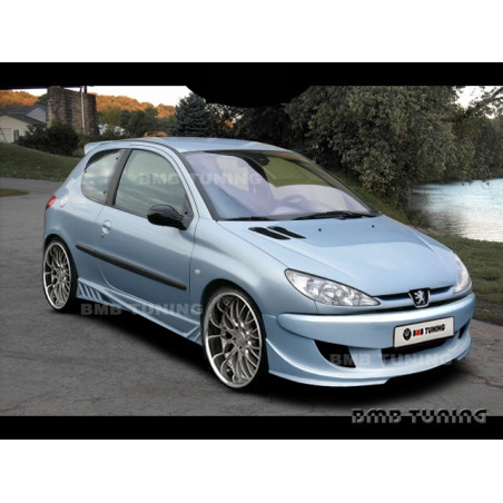Paraurti anteriore Peugeot 206 (Cod. S-PE206-02)