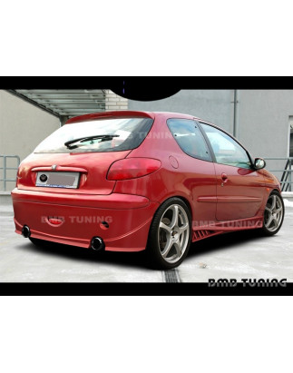 Paraurti posteriore Peugeot 206 (Cod. S-PE206-03)