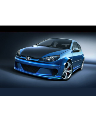 Kit wide body Peugeot 206 (Cod. S-WBKP206-01)