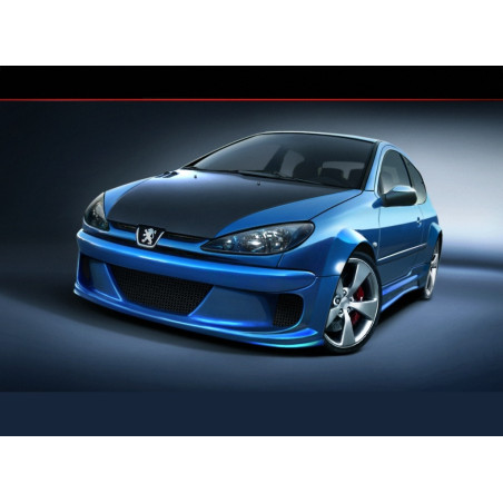 Kit wide body Peugeot 206 (Cod. S-WBKP206-01)
