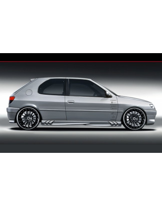 Minigonne laterali Peugeot 306 (Cod. S-SSP306-02)