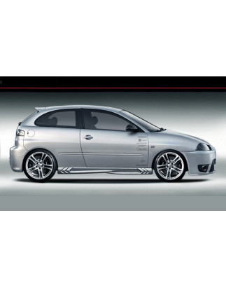 Minigonne laterali Seat IBIZA 6L 02-08 (Cod. S-SSSEIB6L-3)