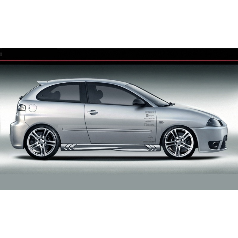 Minigonne laterali Seat IBIZA 6L 02-08 (Cod. S-SSSEIB6L-3)