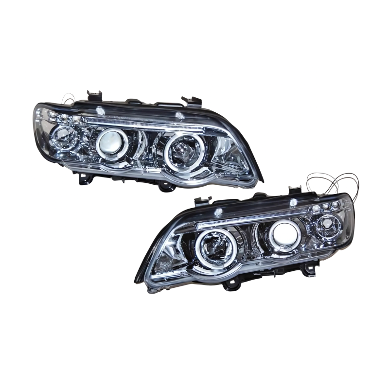 Fari Anteriori Angel Eyes BMW X5 '01 (Cod. E-FAB0034)