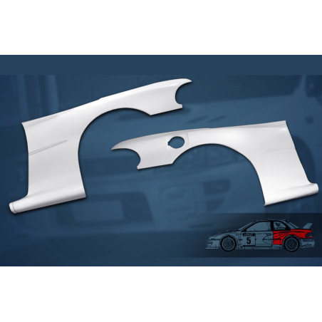 Parafanghi posteriori Subaru IMPREZA GEN.COUPE (Cod. S-SUIB22-RF-01)