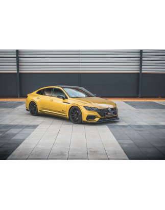 Diffusori minigonne street pro + Flaps Volkswagen Arteon R-Line berlina / Shooting Brake Mk1 (Cod. M