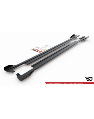 Diffusori minigonne street pro + Flaps Volkswagen Arteon R-Line berlina / Shooting Brake Mk1 (Cod. M