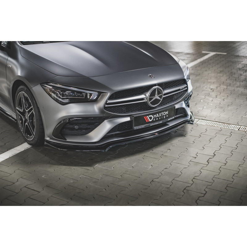 SPLITTER ANTERIORE V.1 Mercedes-AMG CLA 35 Aero C118 (Cod. M-ME-CLA-118-35AMG-FD1G)