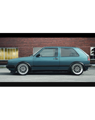 Allargamenti passaruota anteriori e posteriori Volkswagen GOLF 2 (Cod. S-VGII-AE-01)